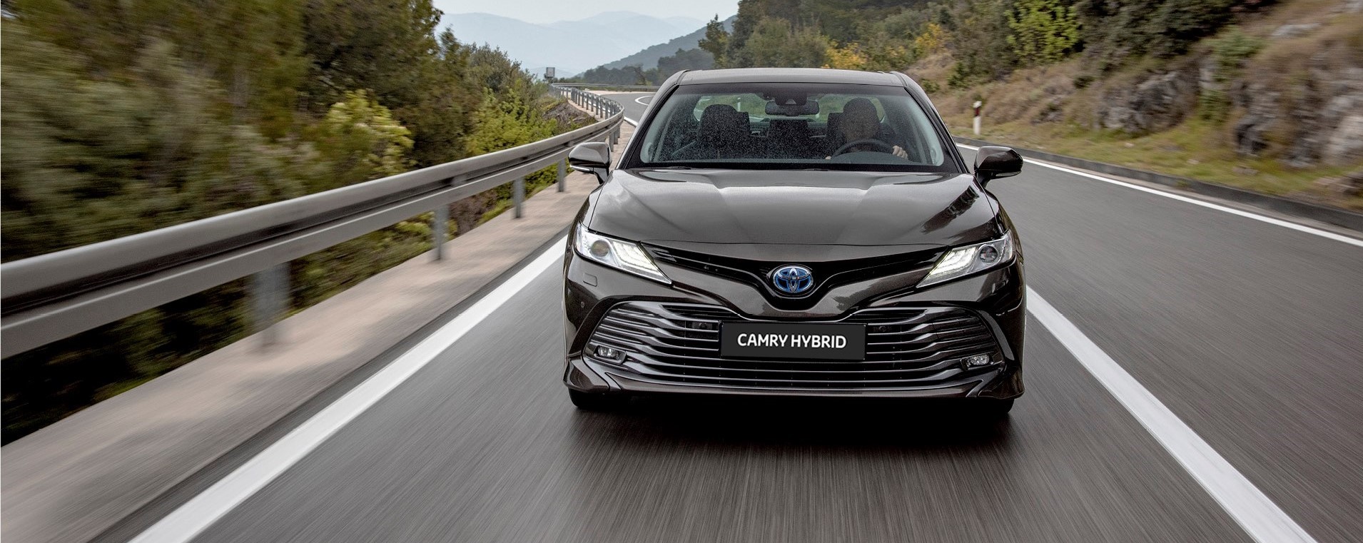 Camry en movimiento